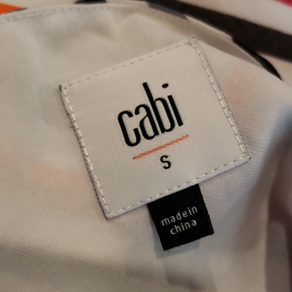 CABI #5043 Chevron Striped Linea Cami Tank Top S - Picture 10 of 14